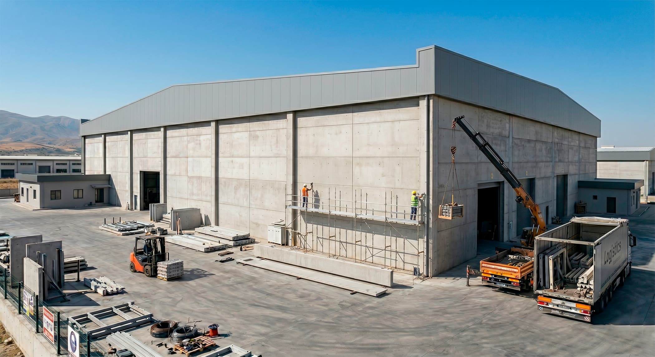 Beton Prefabrik Fabrika Çözümleri